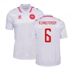 A.Christensen #6 Dänemark Fußballtrikots EM 2024 Auswärtstrikot Herren