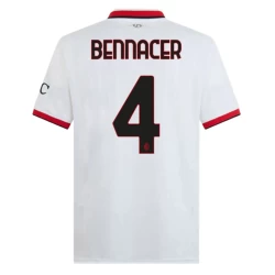 AC Milan Fußballtrikot 2024-25 Bennacer #4 Auswärtstrikot Herren