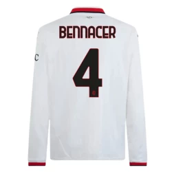 AC Milan Fußballtrikot 2024-25 Bennacer #4 Auswärtstrikot Herren Langarm