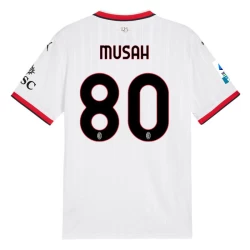 AC Milan Fußballtrikot 2024-25 Musah #80 Auswärtstrikot Herren