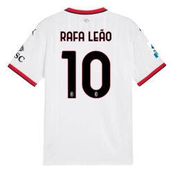 AC Milan Fußballtrikot 2024-25 Rafa Leao #10 Auswärtstrikot Herren