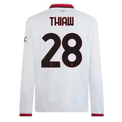 AC Milan Fußballtrikot 2024-25 Thiaw #28 Auswärtstrikot Herren Langarm