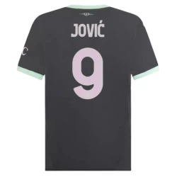 AC Milan Fußballtrikot Jovic #9 2024-25 Ausweichtrikot Herren