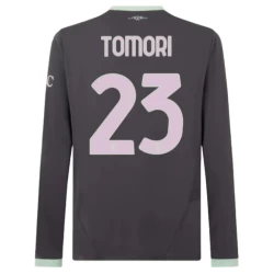 AC Milan Fußballtrikot Tomori #23 2024-25 Ausweichtrikot Herren Langarm