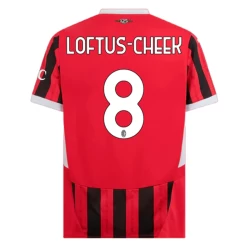 AC Milan Loftus-Cheek #8 Fußballtrikot 2024-25 Heimtrikot Herren