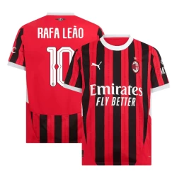 AC Milan Rafa Leao #10 Fußballtrikots 2024-25 UCL Heimtrikot Herren