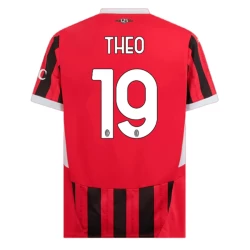 AC Milan Theo Hernández #19 Fußballtrikot 2024-25 Heimtrikot Herren