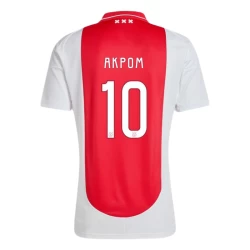 AFC Ajax Amsterdam Akpom #10 Fußballtrikot 2024-25 Heimtrikot Herren