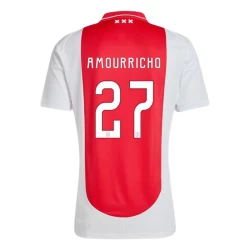 AFC Ajax Amsterdam Amourricho #27 Fußballtrikots 2024-25 Heimtrikot Herren