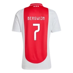 AFC Ajax Amsterdam Bergwijn #7 Fußballtrikot 2024-25 Heimtrikot Herren