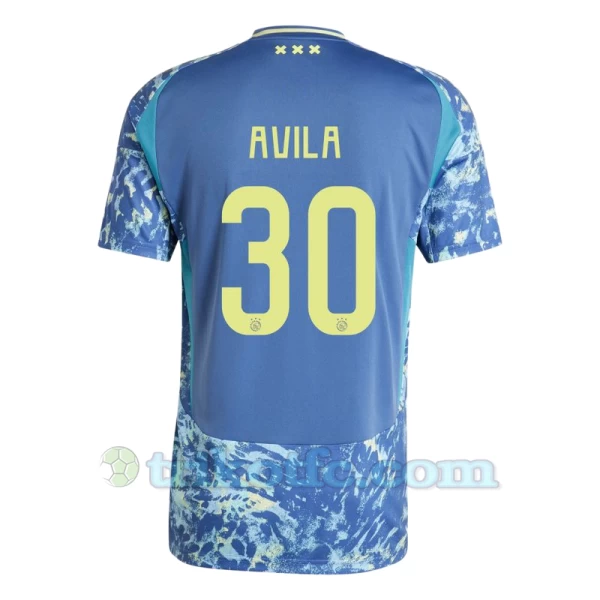 AFC Ajax Amsterdam Fußballtrikot 2024-25 Avila #30 Auswärtstrikot Herren