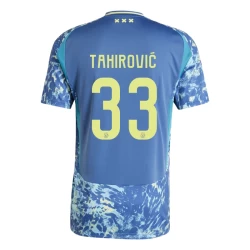 AFC Ajax Amsterdam Fußballtrikot 2024-25 Tahirovic #33 Auswärtstrikot Herren