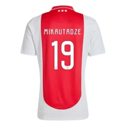AFC Ajax Amsterdam Georges Mikautadze #19 Fußballtrikots 2024-25 Heimtrikot Herren