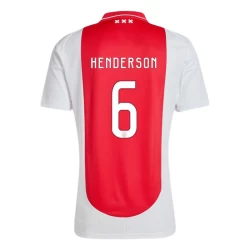 AFC Ajax Amsterdam Henderson #6 Fußballtrikot 2024-25 Heimtrikot Herren