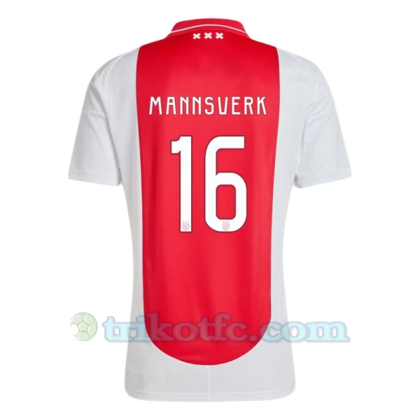 AFC Ajax Amsterdam Mannsverk #16 Fußballtrikot 2024-25 Heimtrikot Herren