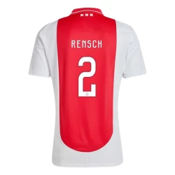 AFC Ajax Amsterdam Rensch #2 Fußballtrikot 2024-25 Heimtrikot Herren