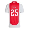 AFC Ajax Amsterdam Sosa #25 Fußballtrikot 2024-25 Heimtrikot Herren