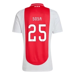 AFC Ajax Amsterdam Sosa #25 Fußballtrikot 2024-25 Heimtrikot Herren