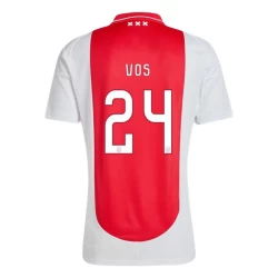 AFC Ajax Amsterdam Vos #24 Fußballtrikot 2024-25 Heimtrikot Herren