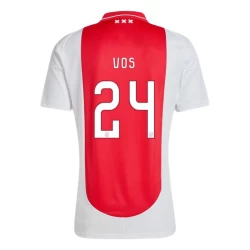 AFC Ajax Amsterdam Vos #24 Fußballtrikots 2024-25 Heimtrikot Herren
