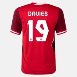 Alphonso Davies #19 Kanada Fußballtrikot Copa America 2024 Heimtrikot Herren