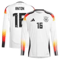 Anton #16 Deutschland Fußballtrikot EM 2024 Heimtrikot Herren Langarm