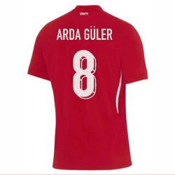 Arda Guler #8 Truthahn Fußballtrikot EM 2024 Auswärtstrikot Herren