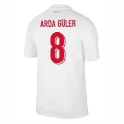 Arda Guler #8 Truthahn Fußballtrikot EM 2024 Heimtrikot Herren