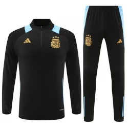 Argentinien Trainingsanzüge Sweatshirt 2024-25 Schwarz