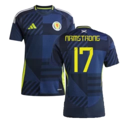 Armstrong #17 Schottland Fußballtrikot EM 2024 Heimtrikot Herren