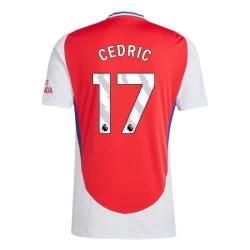 Arsenal FC Cedric #17 Fußballtrikots 2024-25 Heimtrikot Herren