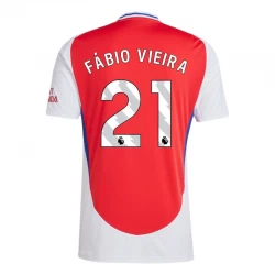 Arsenal FC Fabio Vieira #21 Fußballtrikots 2024-25 Heimtrikot Herren