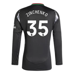 Arsenal FC Fußballtrikot 2024-25 Zinchenko #35 Auswärtstrikot Herren Langarm