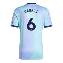 Arsenal FC Fußballtrikot Gabriel Magalhães #6 2024-25 Ausweichtrikot Herren