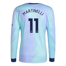 Arsenal FC Fußballtrikot Gabriel Martinelli #11 2024-25 Ausweichtrikot Herren Langarm