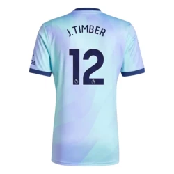 Arsenal FC Fußballtrikot J.Timber #12 2024-25 Ausweichtrikot Herren