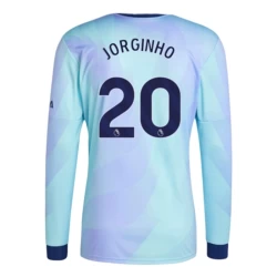 Arsenal FC Fußballtrikot Jorginho #20 2024-25 Ausweichtrikot Herren Langarm