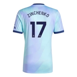 Arsenal FC Fußballtrikot Zinchenko #17 2024-25 Ausweichtrikot Herren