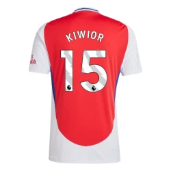 Arsenal FC Kiwior #15 Fußballtrikots 2024-25 Heimtrikot Herren