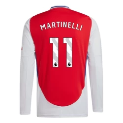 Arsenal FC Martinelli #11 Fußballtrikot 2024-25 Heimtrikot Herren Langarm