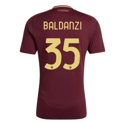 AS Roma Baldanzi #35 Fußballtrikot 2024-25 Heimtrikot Herren