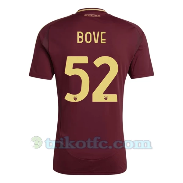 AS Roma Bove #52 Fußballtrikot 2024-25 Heimtrikot Herren