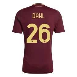 AS Roma Dahl #26 Fußballtrikot 2024-25 Heimtrikot Herren