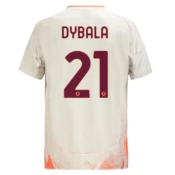 AS Roma Fußballtrikot 2024-25 Paulo Dybala #21 Auswärtstrikot Herren