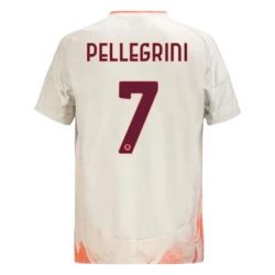 AS Roma Fußballtrikot 2024-25 Pellegrini #7 Auswärtstrikot Herren