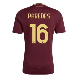 AS Roma Paredes #16 Fußballtrikot 2024-25 Heimtrikot Herren