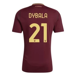 AS Roma Paulo Dybala #21 Fußballtrikot 2024-25 Heimtrikot Herren