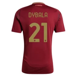 AS Roma Paulo Dybala #21 Fußballtrikots 2024-25 Heimtrikot Herren