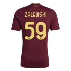 AS Roma Zalewski #59 Fußballtrikot 2024-25 Heimtrikot Herren