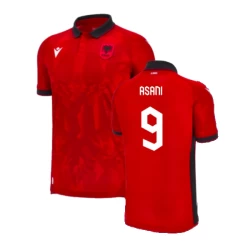 Asani #9 Albanien Fußballtrikot EM 2024 Heimtrikot Herren